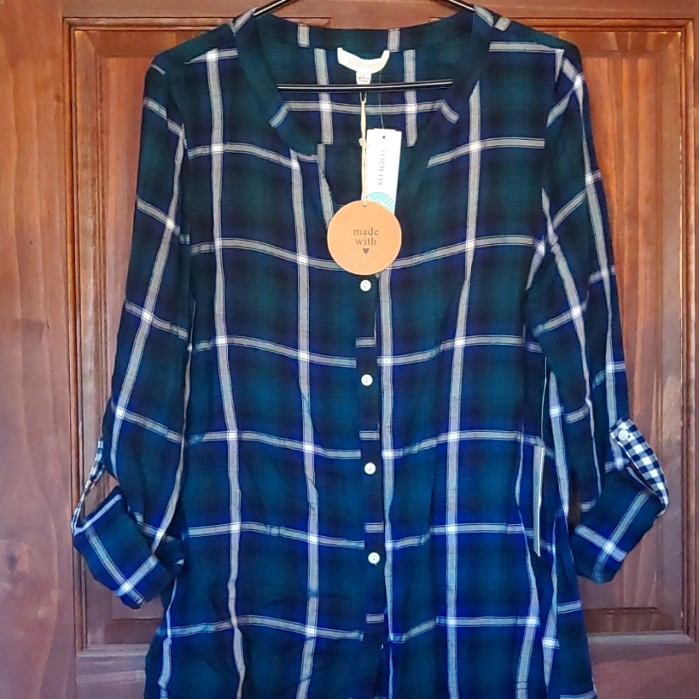 August Mist Plaid Shirt